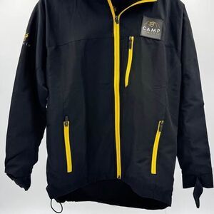 Camp Cambria Softshell Hooded Jacket Black/Yellow